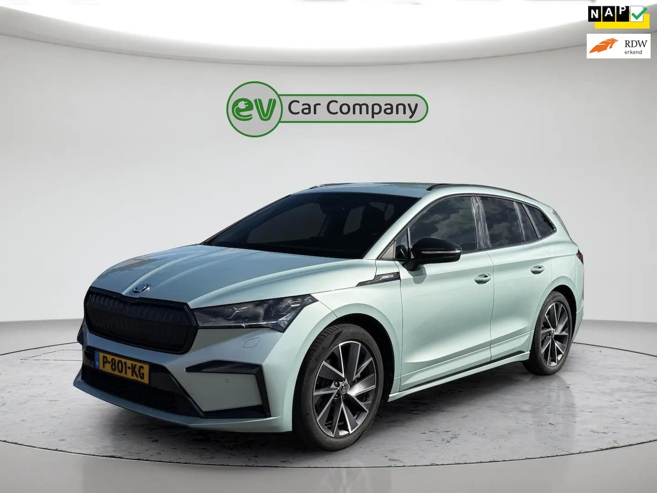 Skoda Enyaq iV - 60 Sportline | SOH 91% | Camera | Carplay | Stoelverwarming | Cruise Control | 21 Inch - AutoWereld.nl
