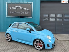 Fiat 500 C - 1.4 T-Jet Abarth 595 Turismo Cabrio160 pk Leder Stoelverwarming Clima bi-Xenon 17" Pdc Com