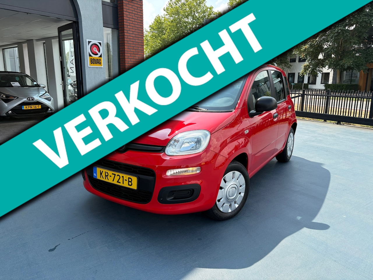 Fiat Panda - 1.2 Popstar AIRCO HOGE INSTAP - AutoWereld.nl
