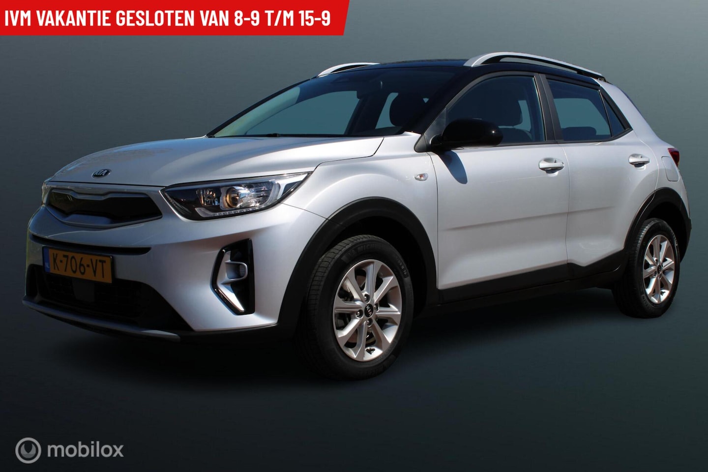 Kia Stonic - 1.0 T-GDi MHEV DynamicLine 1.0 T-GDi MHEV DynamicLine, Zwart dak, App connect/navi, Cruise, Airco, Pdc + camera, Tele - AutoWereld.nl