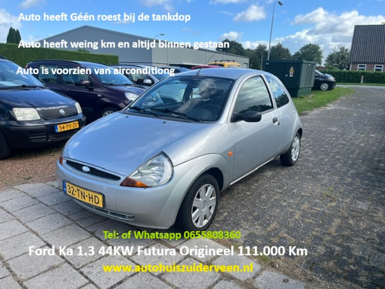 Ford Ka - 1.3 I 44KW Futura Airco Super Nette Auto - AutoWereld.nl