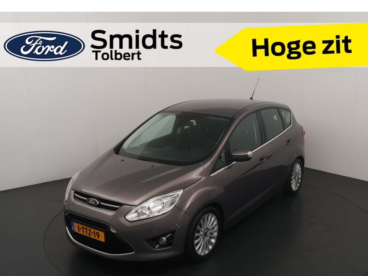 Ford C-Max - 125PK Edition Plus | Clima | Cruise | Trekhaak | AR Camera | Park. sens V+A | Voorruitverw - AutoWereld.nl