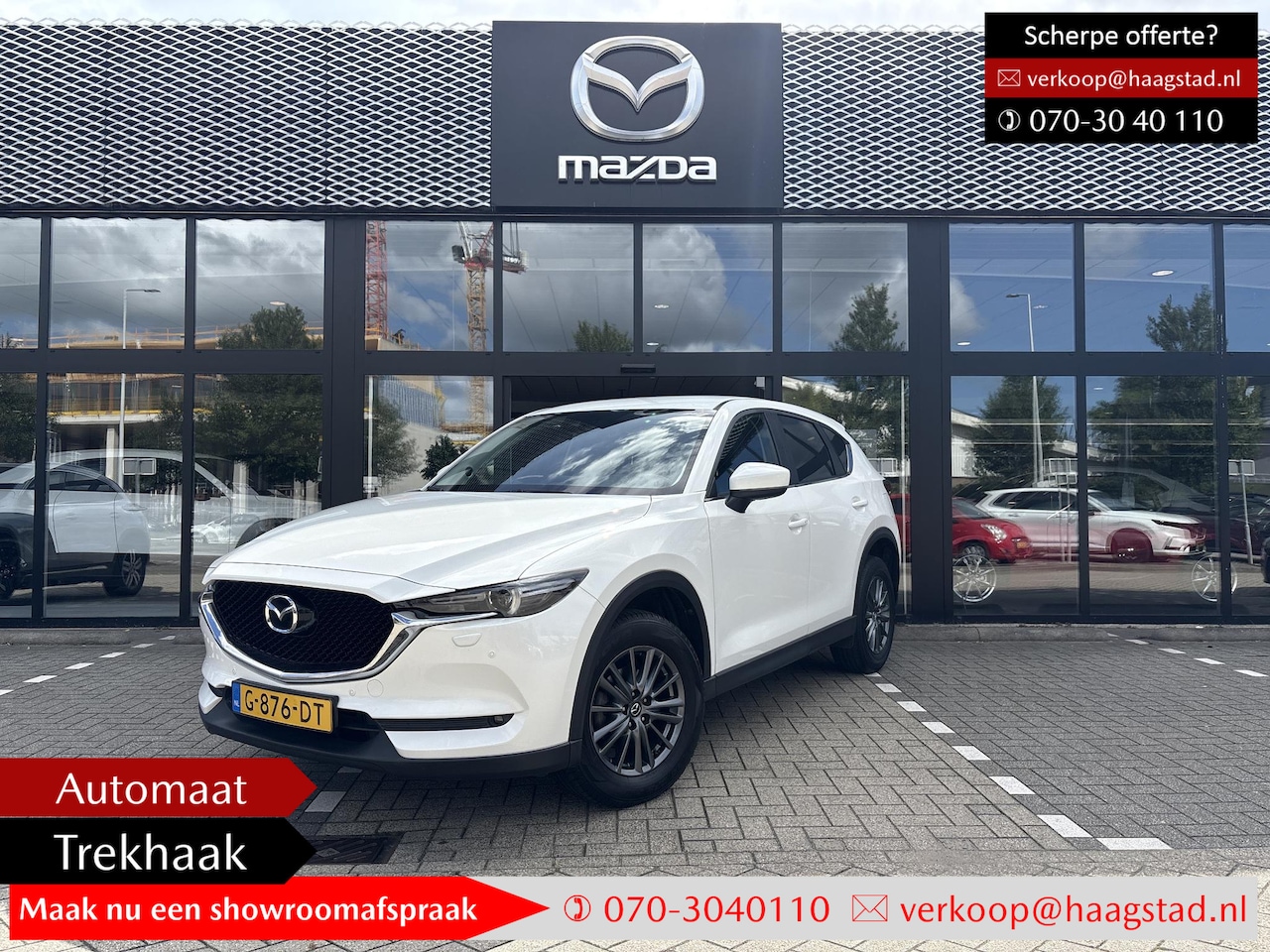 Mazda CX-5 - 2.0 SkyActiv-G 165 Business Comfort NL Auto / Dealer Onderhouden / Trekhaak - AutoWereld.nl