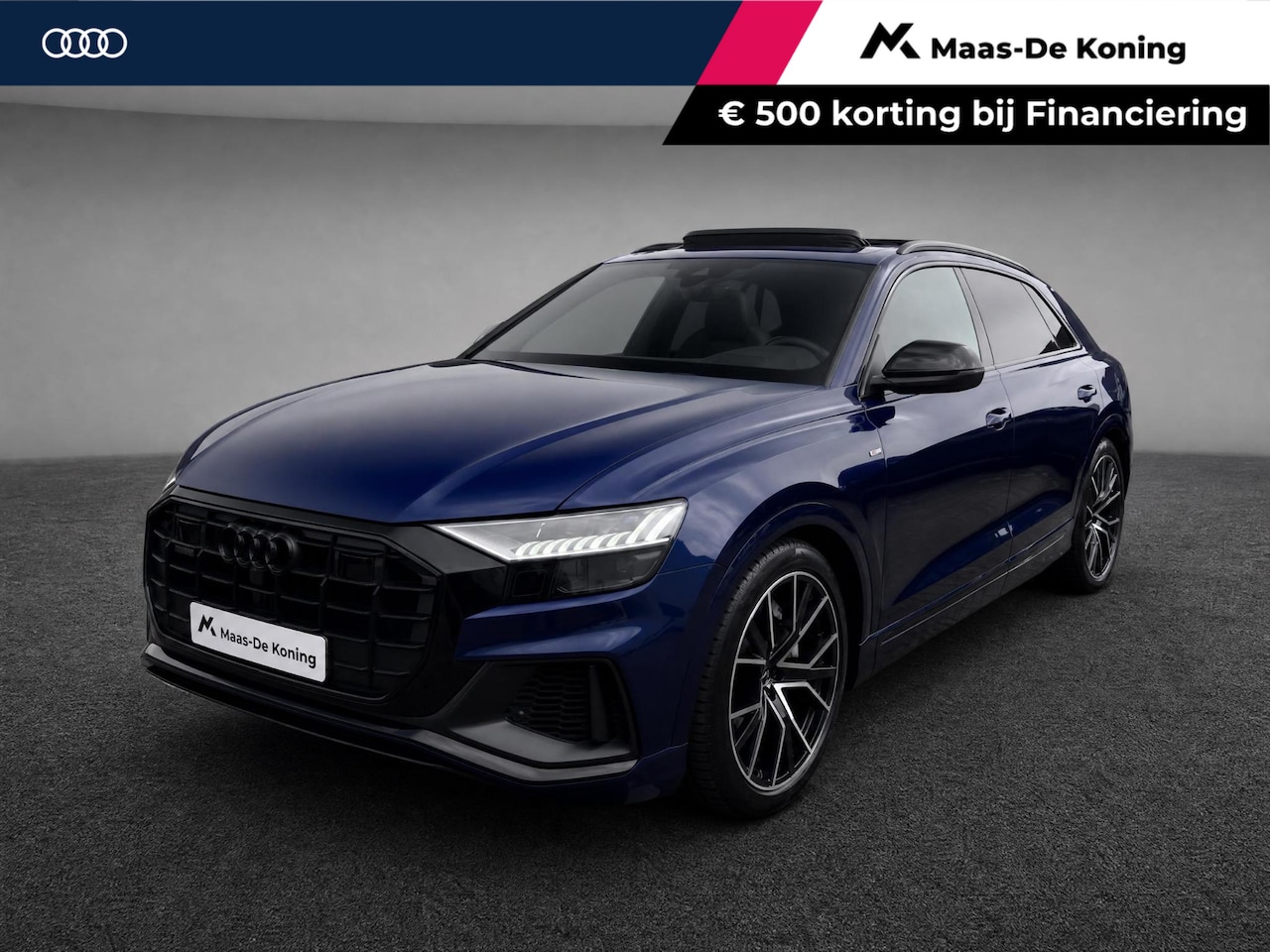 Audi Q8 - 55 TFSIe 280kW/381PK quattro Pro Line S · Panoramadak · Leder · 360°Camera + Parkeersensor - AutoWereld.nl