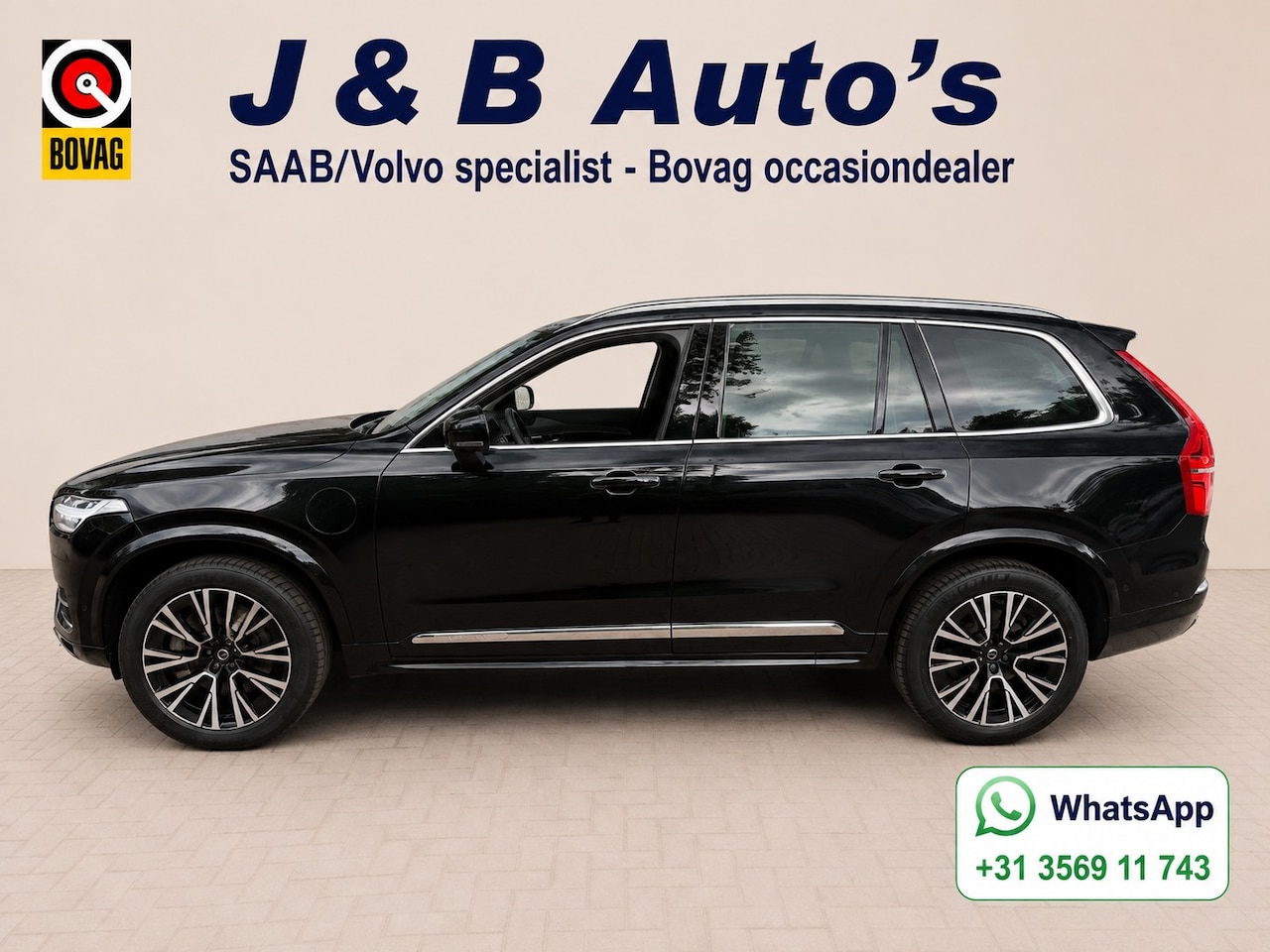 Volvo XC90 - 2.0 T8 Recharge AWD Ultimate Bright/ 360gr/Head Up/Schuif/kantel dak - AutoWereld.nl