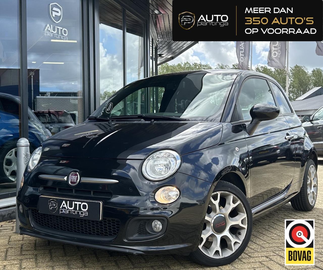 Fiat 500 - 0.9 TwinAir Turbo 500S 80PK | Dealeronderhouden | Nieuwe APK | NL AUTO | 2x Velgenset (Zom - AutoWereld.nl