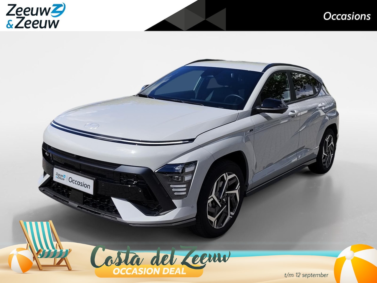 Hyundai Kona - 1.6 GDI HEV N Line | Als nieuw! | Vol opties! | Climate Control | Incl. 12 maanden garanti - AutoWereld.nl