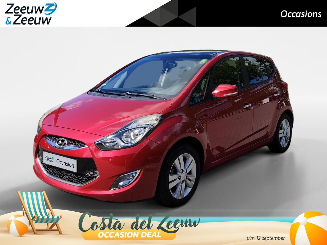 Hyundai ix20 - 1.4i i-Motion | Panorama | Trekhaak | Incl. 12 maanden garantie, APK, Onderhoudsbeurt etc. - AutoWereld.nl