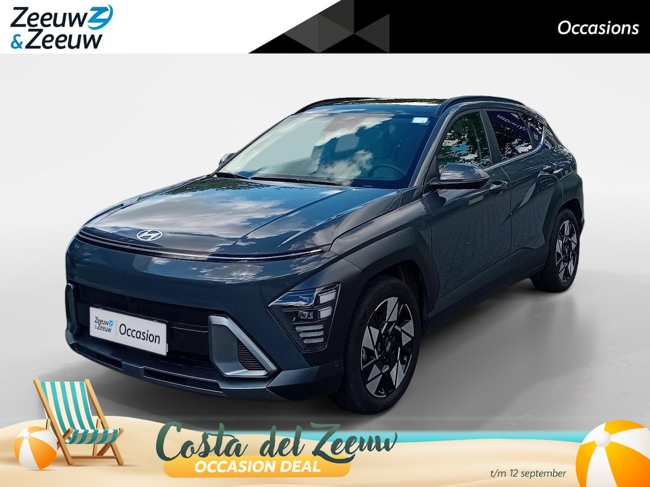 Hyundai Kona - Premium sky ! Als nieuw! | Vol Opties | Incl. 12 maanden garantie, APK, Onderhoudsbeurt et - AutoWereld.nl
