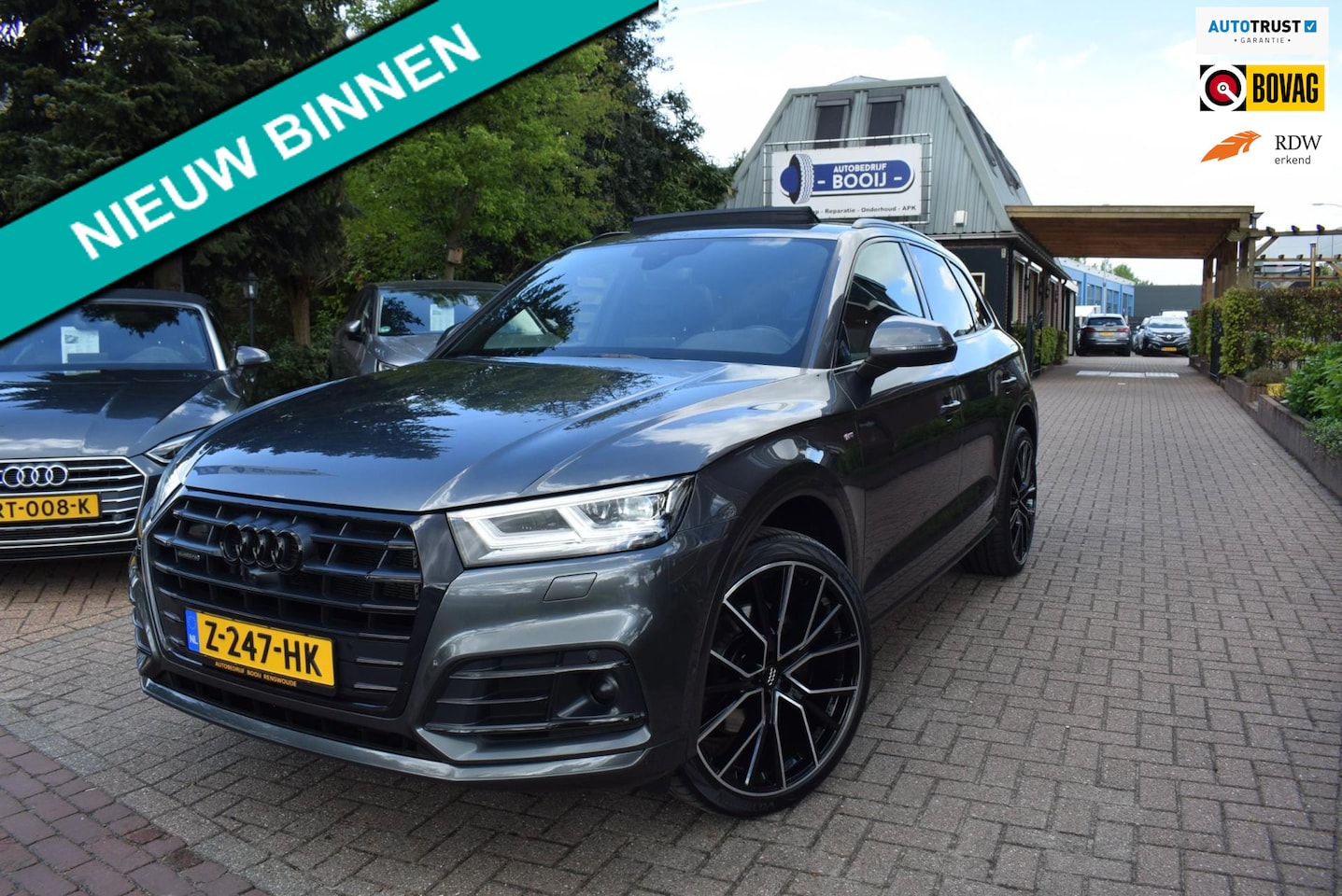Audi Q5 - 55 TFSI e quattro Competition S-LINE PANO-DAK/LEDER/ADAP CRUISE/AIRCO-ECC/NAVI/XENON/PDC/C - AutoWereld.nl