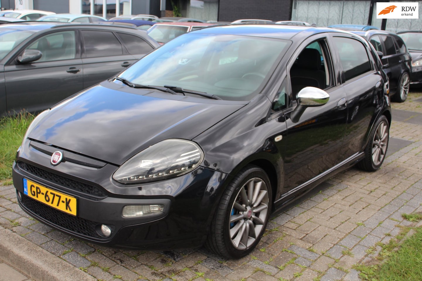 Fiat Punto Evo - 1.4-16V Multiair Sport NAV Climate Cruise 17"LMV - AutoWereld.nl