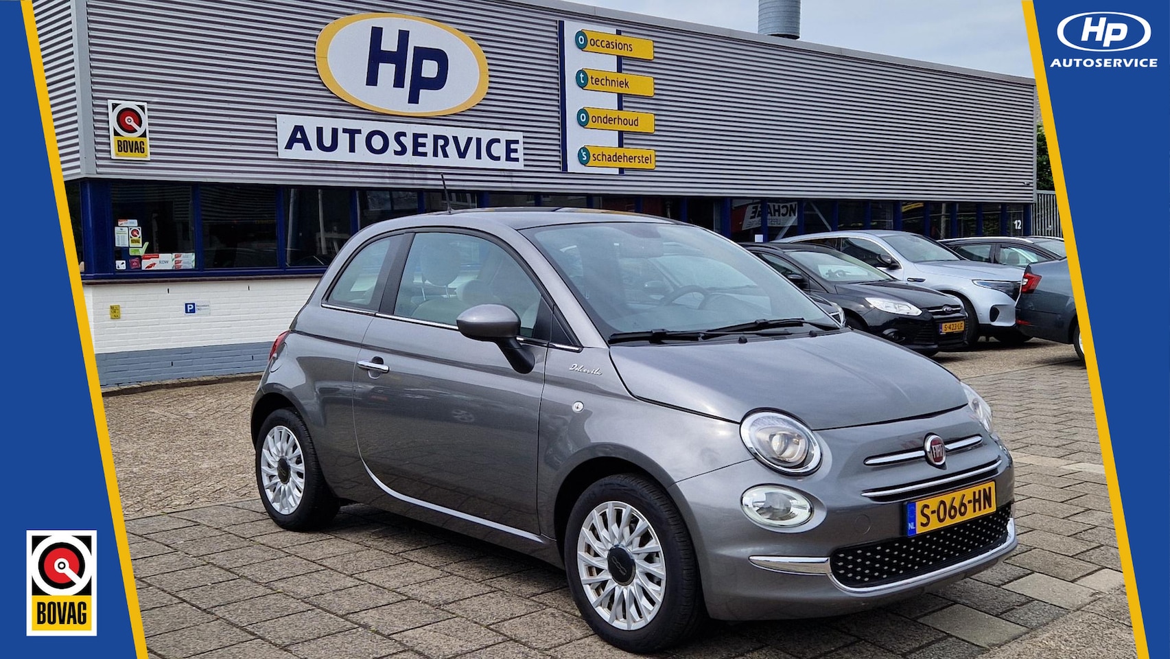 Fiat 500 - 1.0 Hybrid Dolcevita Panoramadak Cruise Control Carplay Navigatie - AutoWereld.nl