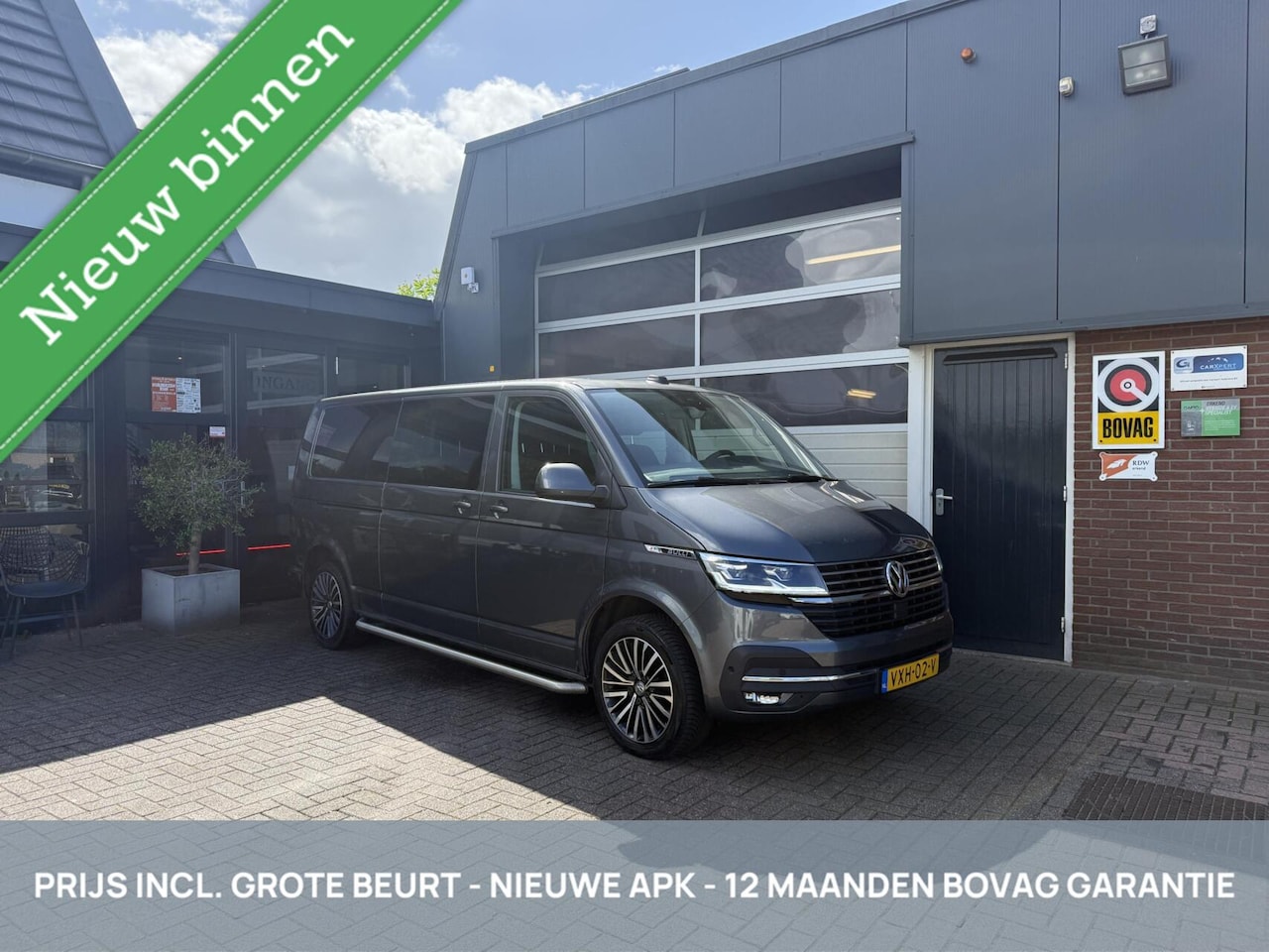 Volkswagen Transporter - 2.0 TDI L2H1 DC Bulli DUB. SCHUIFD/LEER *ALL-IN PRIJS* - AutoWereld.nl