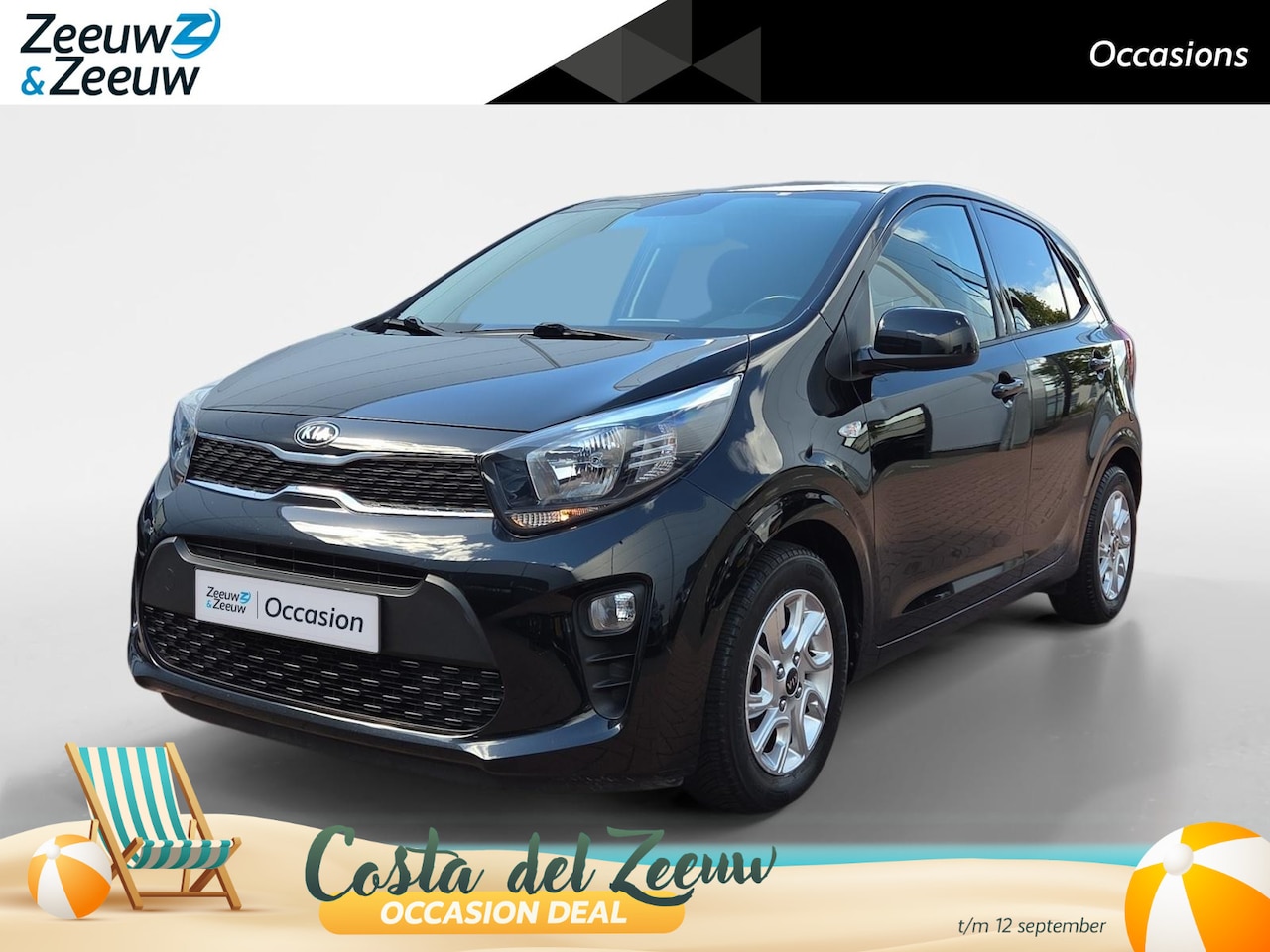 Kia Picanto - 1.0 MPi DynamicLine | Camera | Cruise Control | Navigatie | Carplay | LM Velgen | 12 Maand - AutoWereld.nl