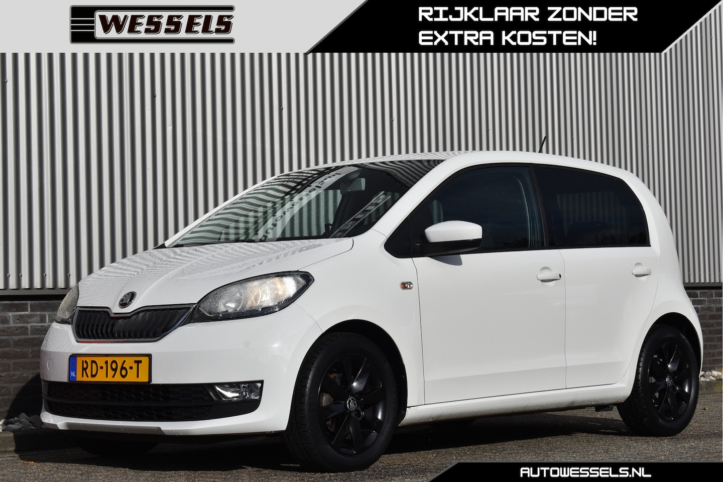 Skoda Citigo - 1.0 Greentech Ambition Cruise control, Airco, Parkeer sensoren - AutoWereld.nl
