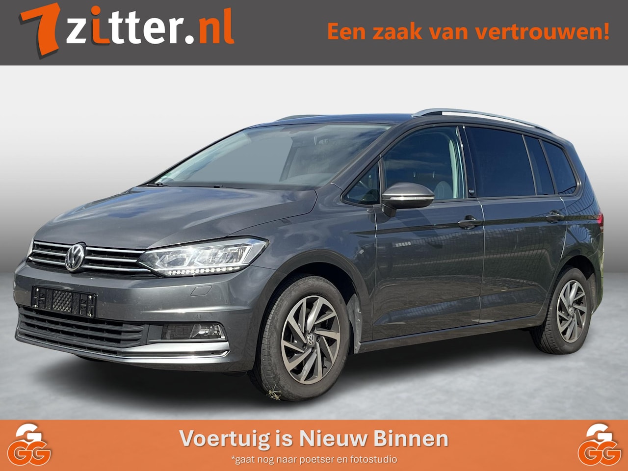 Volkswagen Touran - 1.4 TSI Connected Series 7-Persoons Navigatie, ACC, LED, - AutoWereld.nl