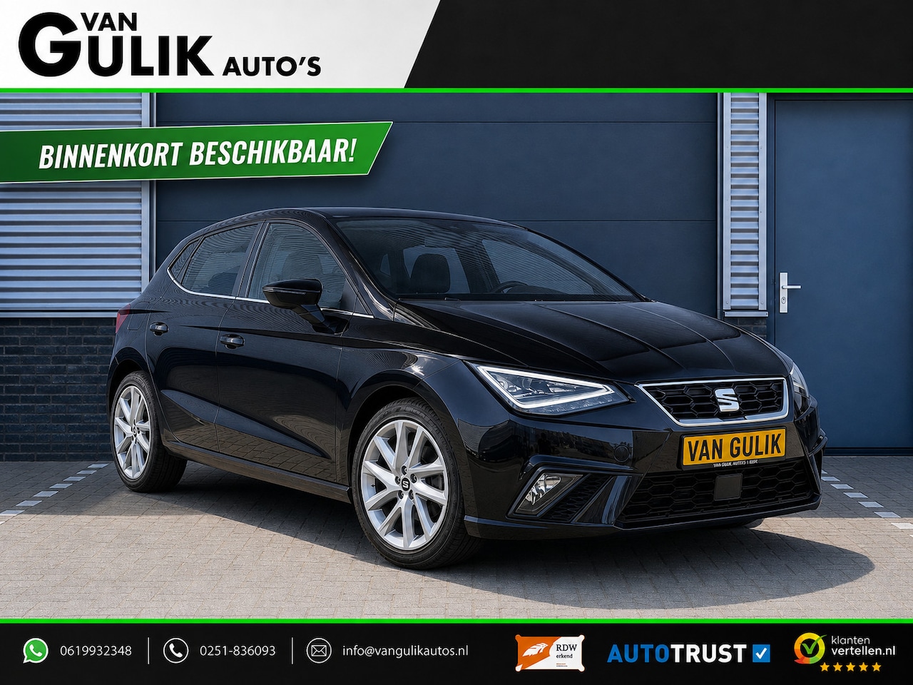SEAT Ibiza - 1.0 EcoTSI FR | Digitaal | LED | Navigatie | - AutoWereld.nl