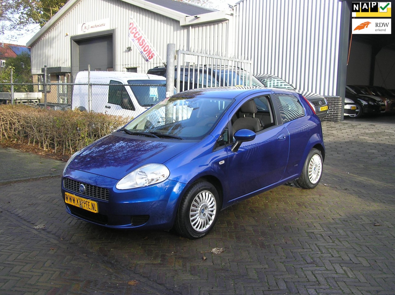 Fiat Grande Punto - 1.2 Sportsound 185 d km nap airco apk - AutoWereld.nl