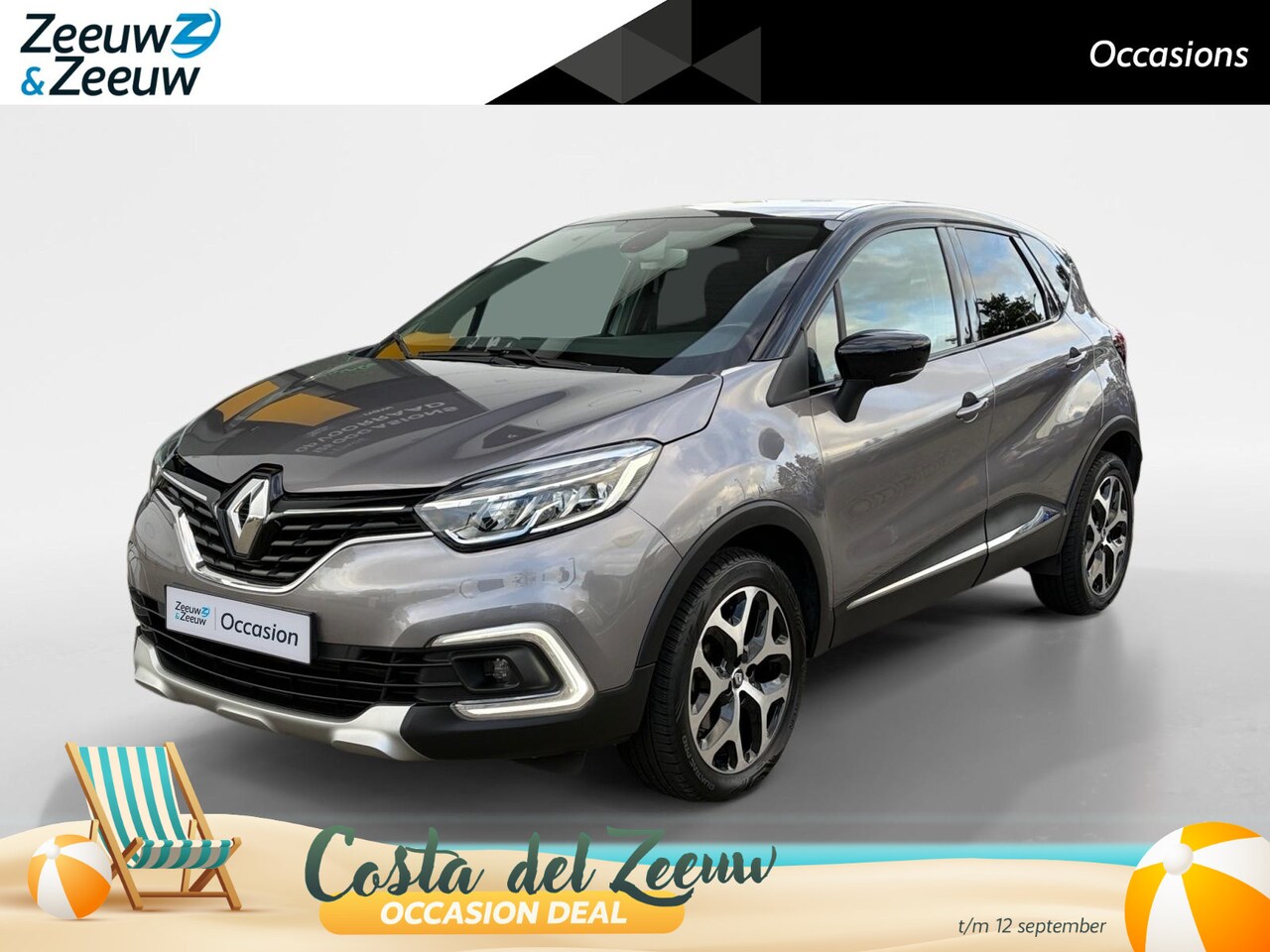 Renault Captur - 120PK TCe Intens | Trekhaak | 1200KG Trekgewicht | Stoelverwarming |  Parkeersensor | Lich - AutoWereld.nl