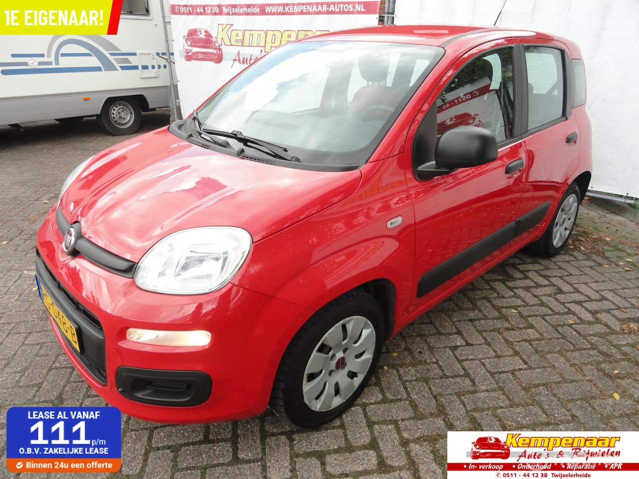 Fiat Panda - 0.9 TwinAir Popstar 1e eigenaar! - AutoWereld.nl