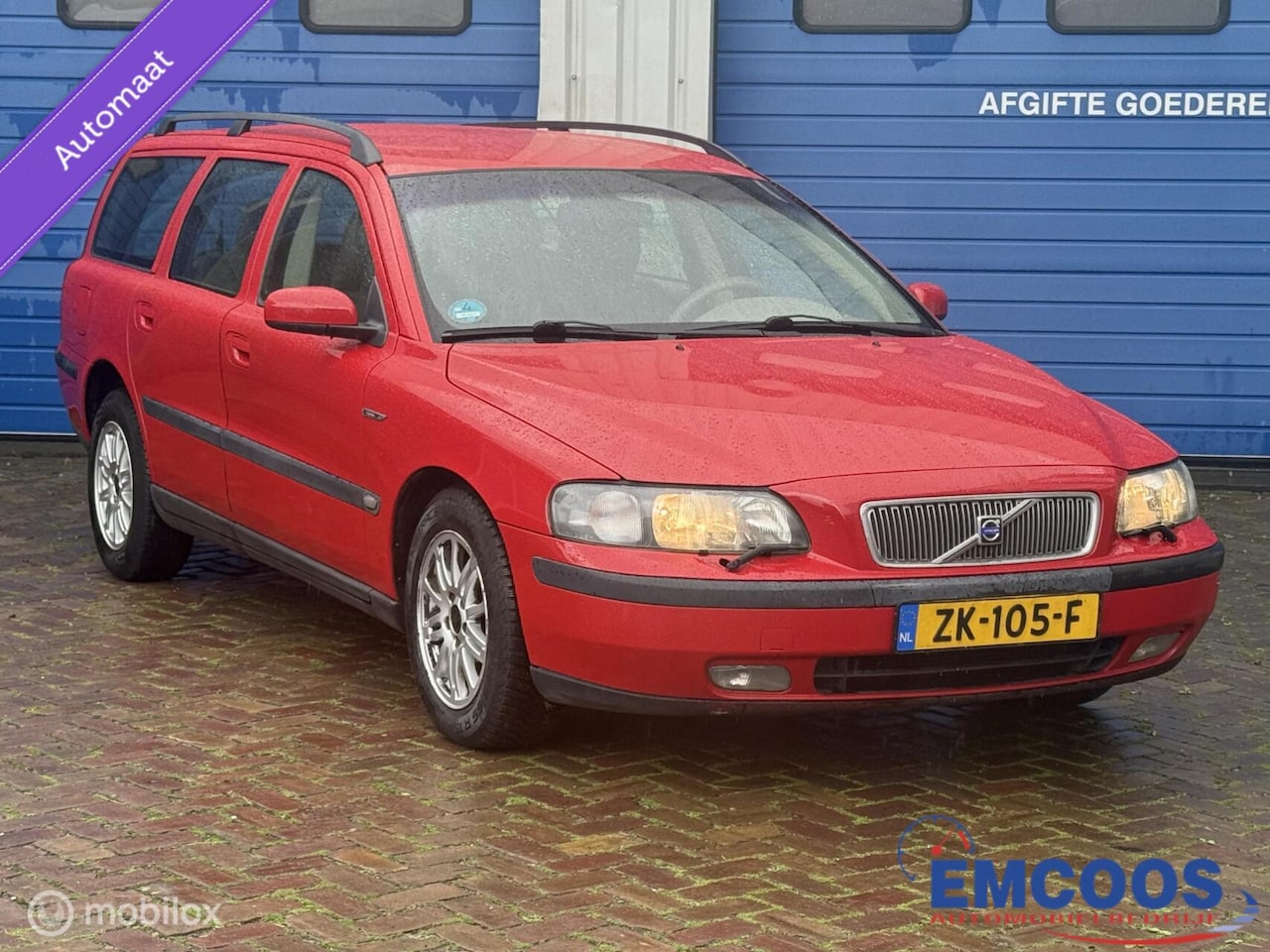 Volvo V70 - 2.4 * D-Riem Vervangen * Automaat * Airco * 7 Persoons * Leder * Trekhaak - AutoWereld.nl
