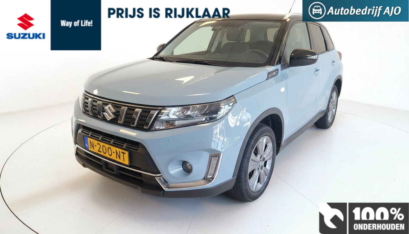 Suzuki Vitara - 1.4 Boosterjet Select Smart Hybrid RIJKLAAR PRIJS - AutoWereld.nl
