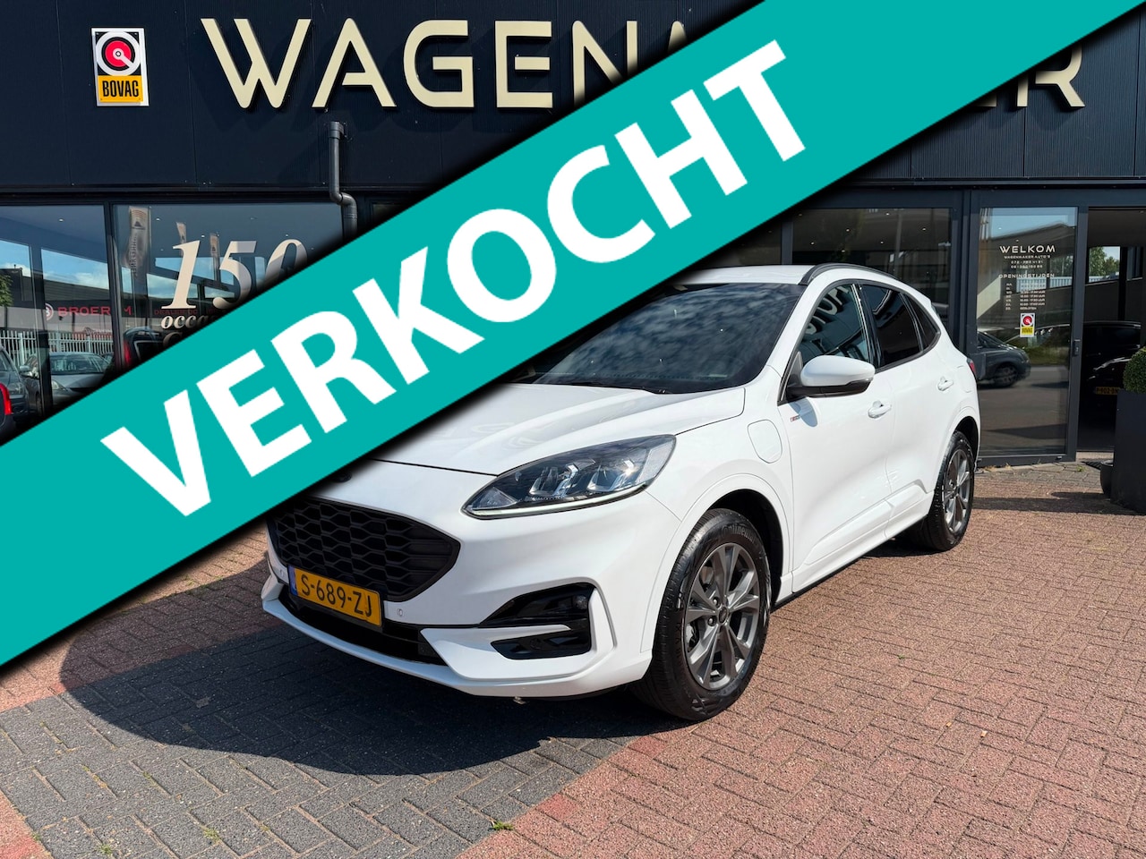 Ford Kuga - 2.5 PHEV ST-Line AUT|Cruise|NAVI|CAM|Trekhaak - AutoWereld.nl
