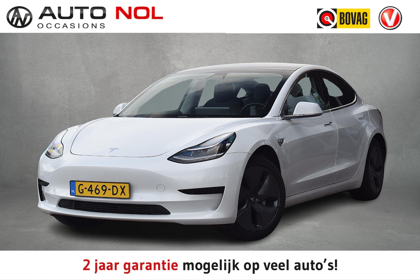 Tesla Model 3 - Standard RWD Plus 60 kWh | SOH: 84,3% | Pano | Leer - AutoWereld.nl