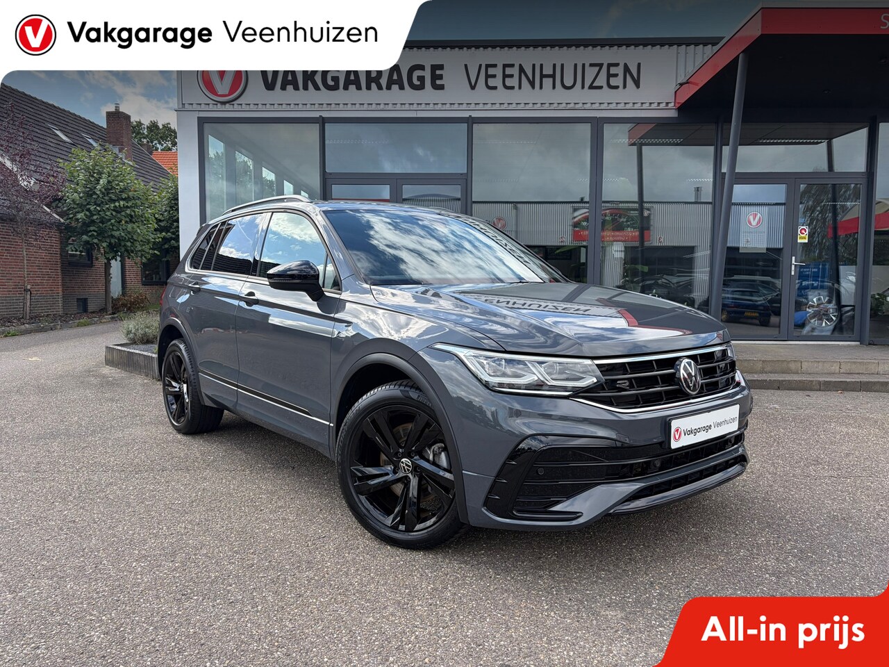 Volkswagen Tiguan - 1.4 TSI eHybrid R-Line Business+ Black Style|Rijklaar prijs|Elek. trekhaak|Camera|Carplay| - AutoWereld.nl