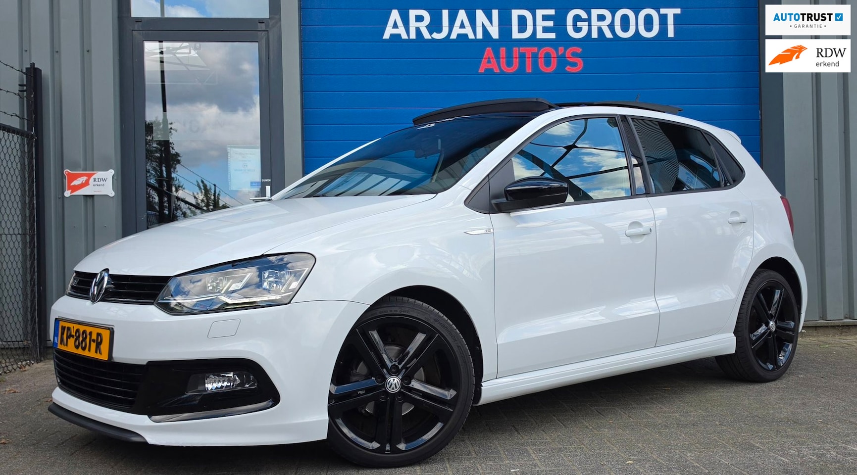 Volkswagen Polo - 1.2 TSI R-Line Automaat Panorama Cruise Carplay NAP! - AutoWereld.nl