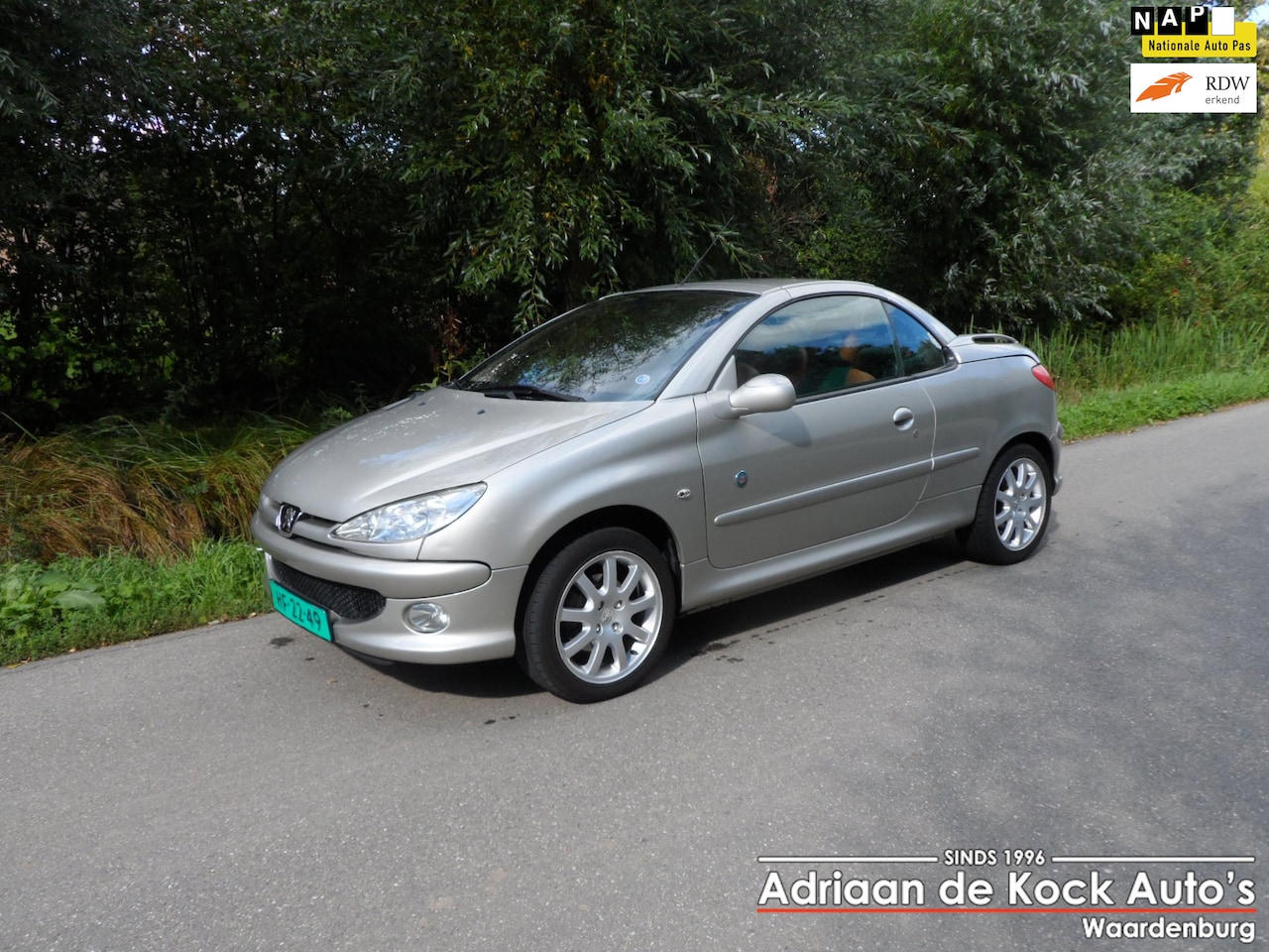 Peugeot 206 CC - 1.6-16V Roland Garros 1.6-16V Roland Garros - AutoWereld.nl