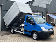 Iveco Daily - 35S14G CNG Kipper Benziine Aardgas Laadklep Cruise controle 2 persoons Open laadbak Pick-u