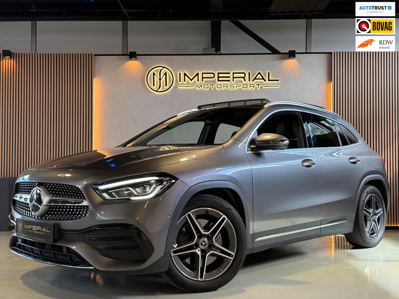 Mercedes-Benz GLA-Klasse - 250 4MATIC AMG Pano|Burm|Sfeer|Cam - AutoWereld.nl