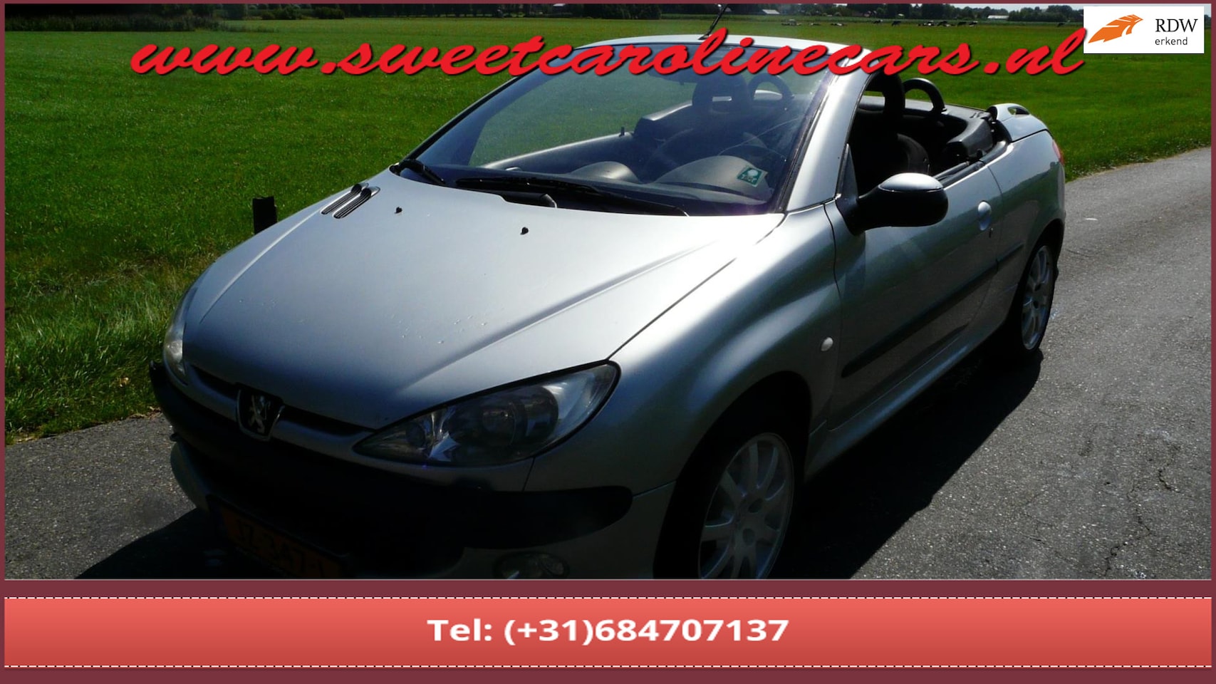 Peugeot 206 CC - 2.0-16V 2.0-16V,Airco,Elec.pakket,Lmv's! - AutoWereld.nl