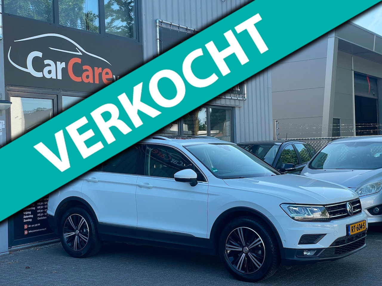 Volkswagen Tiguan - 1.4 TSI ACT Highline|AUTOMAAT|APK12-2026|ACC|NAVIGATIE|PANO|MASSAGESTOEL|DAB+ - AutoWereld.nl