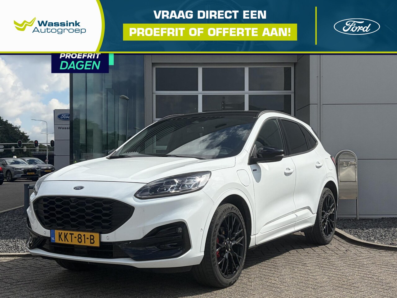 Ford Kuga - 2.5 PHEV ST-Line X | Trekhaak | Stoelverwarming voor en achter | Dab Radio | Navigatie | - AutoWereld.nl