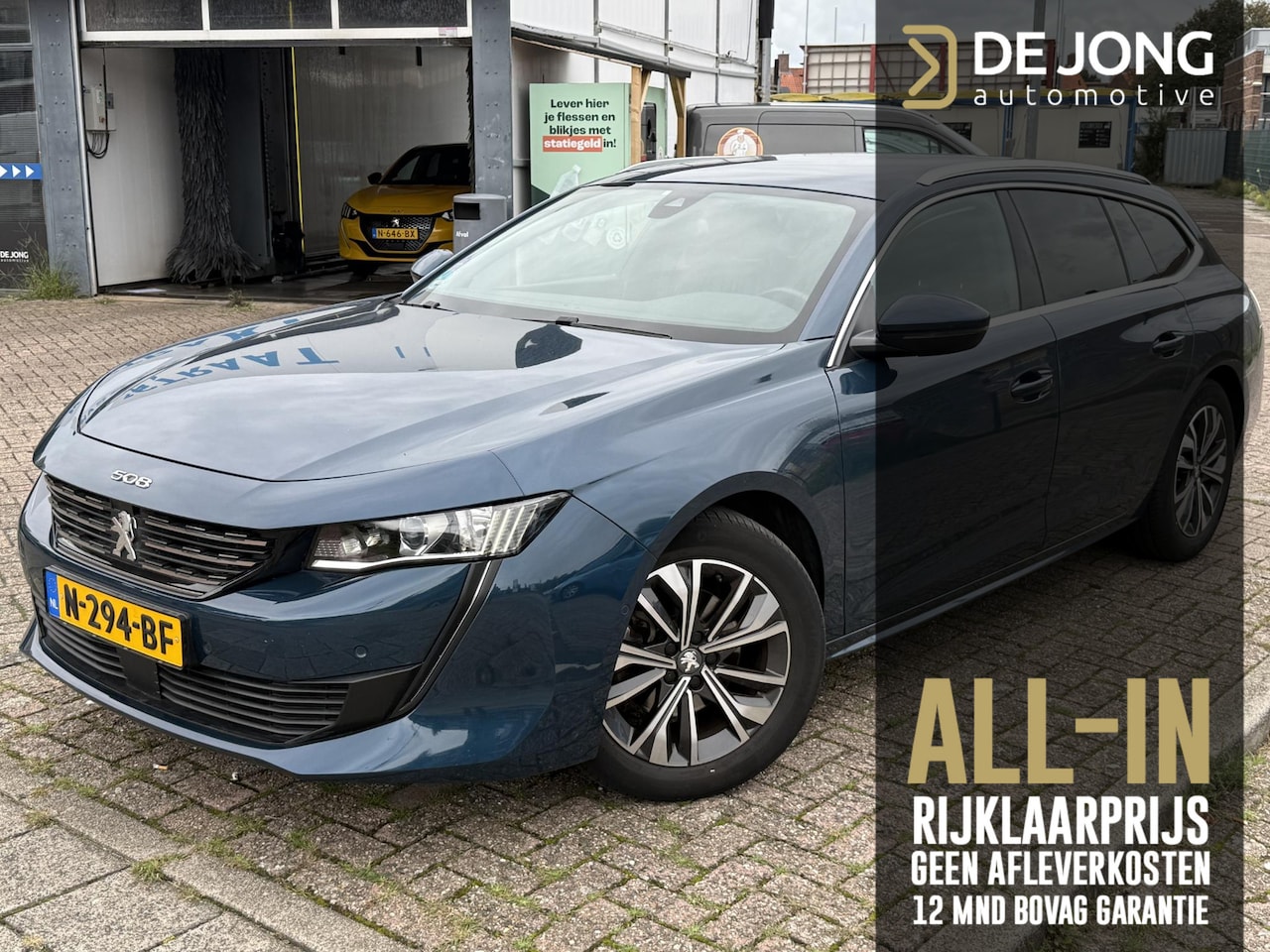 Peugeot 508 SW - 1.2 PureTech Allure Pack ALL-INRIJKLAARPRIJS/Volledig lederen interieur/Navi/Camera/ - AutoWereld.nl
