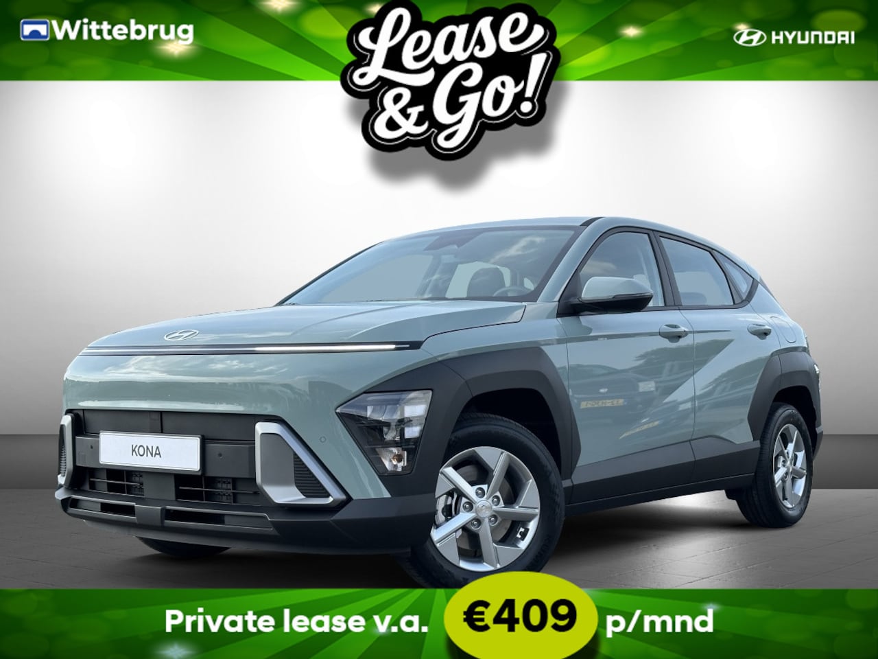 Hyundai Kona - 1.6 GDI HEV E-Motion Full Hybride Automaat met Navigatie, Climate Control en Camera Uit vo - AutoWereld.nl