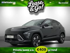 Hyundai Kona - 1.6 GDI HEV Premium Full Hybride Automaat met Navigatie, Lederen bekleding en Stoelverwarm
