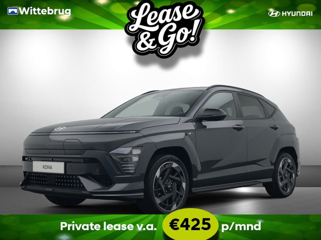 Hyundai Kona Electric - N Line Business 64.8 kWh Volledig Elektrish, Fiscaal aantrekkelijk, Navigatie Private leas - AutoWereld.nl