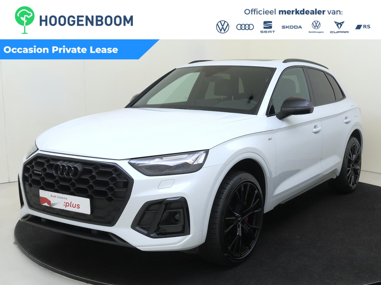 Audi Q5 - 50 TFSI e S edition Competition | SoH 89% | Panoramadak | Trekhaak | LED matrix verlichtin - AutoWereld.nl