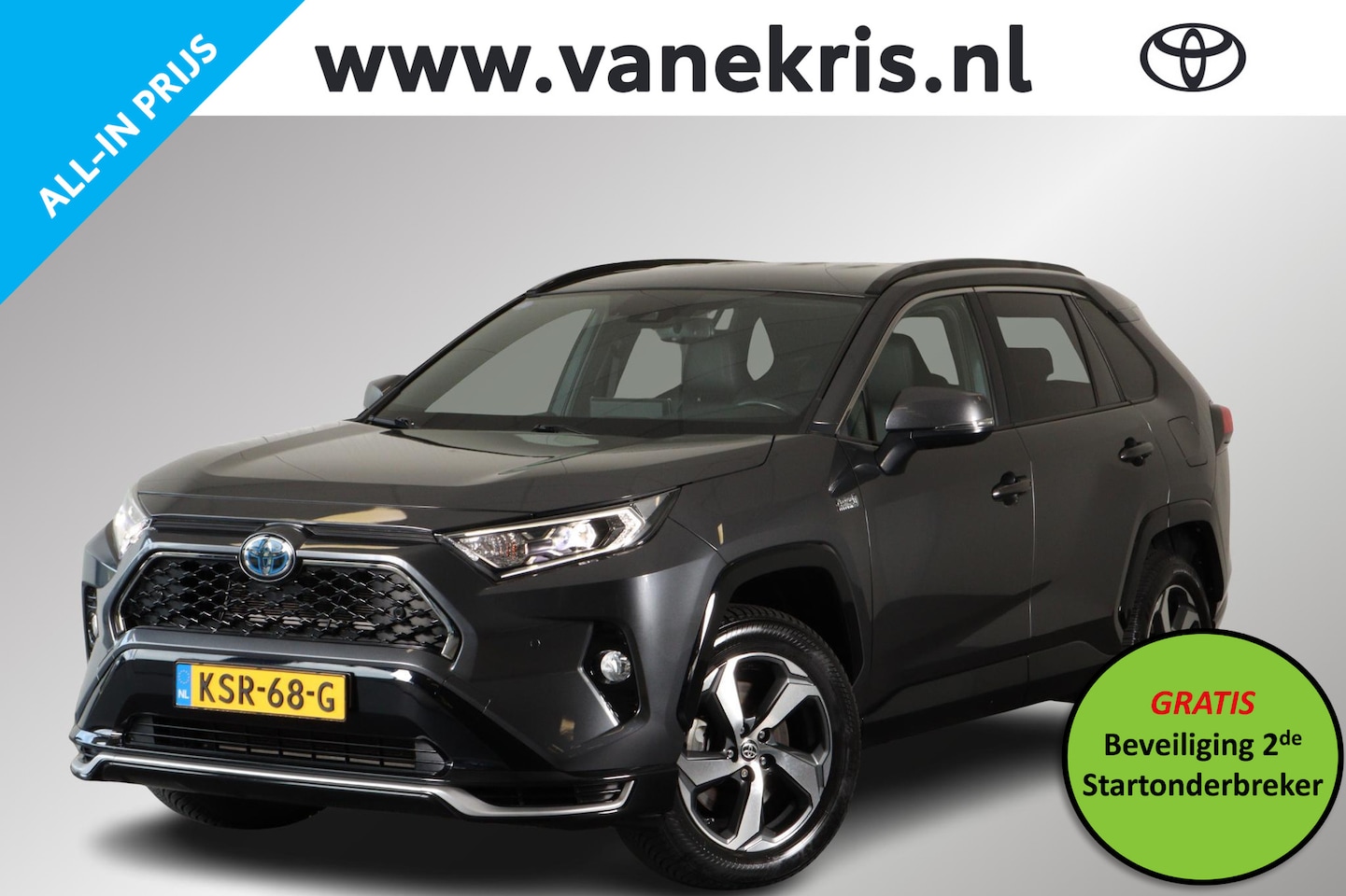 Toyota RAV4 - 2.5 Plug-in Hybrid AWD Style, BSM, Trekhaak - AutoWereld.nl
