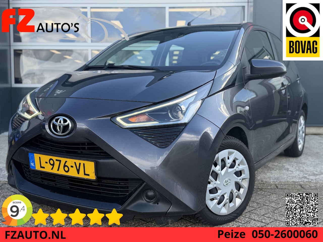 Toyota Aygo - 1.0 VVT-i x-play - Apple Carplay/Android Auto - Airconditioning - AutoWereld.nl