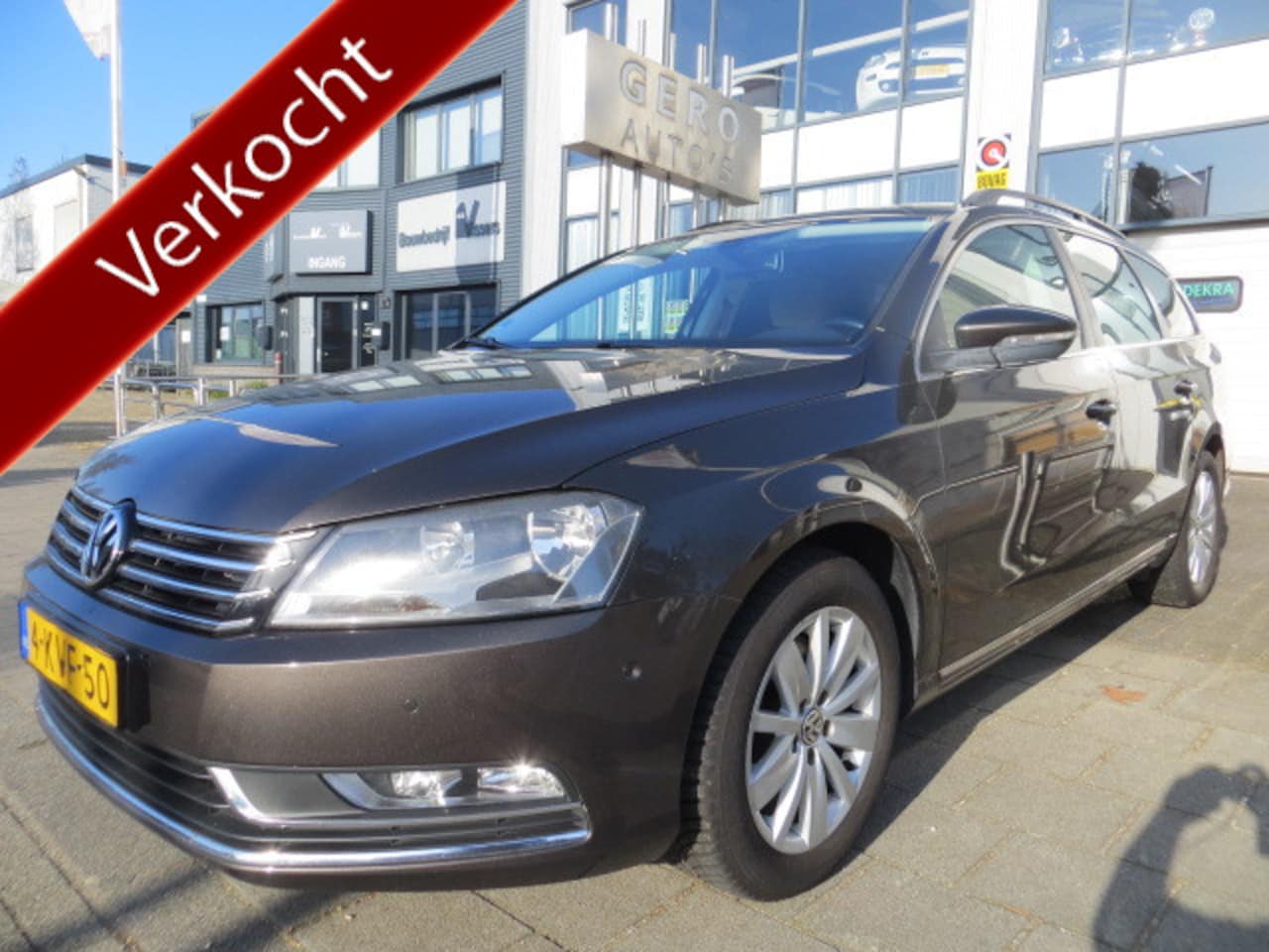 Volkswagen Passat Variant - 1.4 TSI Comfortline Executive Edition BlueMotion automaat ,nette auto ,airco ecc lmv cruis - AutoWereld.nl