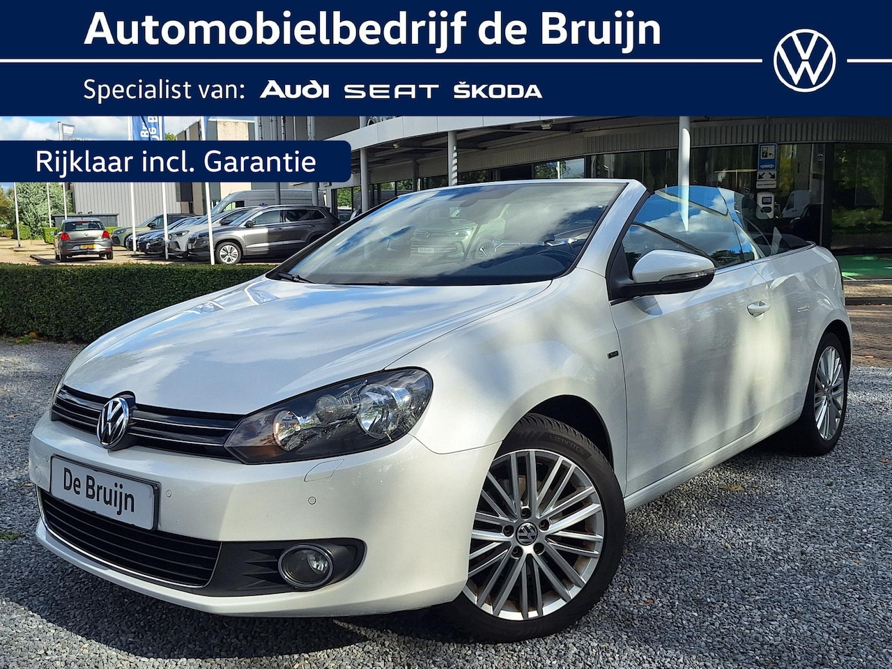 Volkswagen Golf Cabriolet - 1.2 TSI 105pk Cup (Trekhaak,Clima,Pdc,Cruise,LM) - AutoWereld.nl