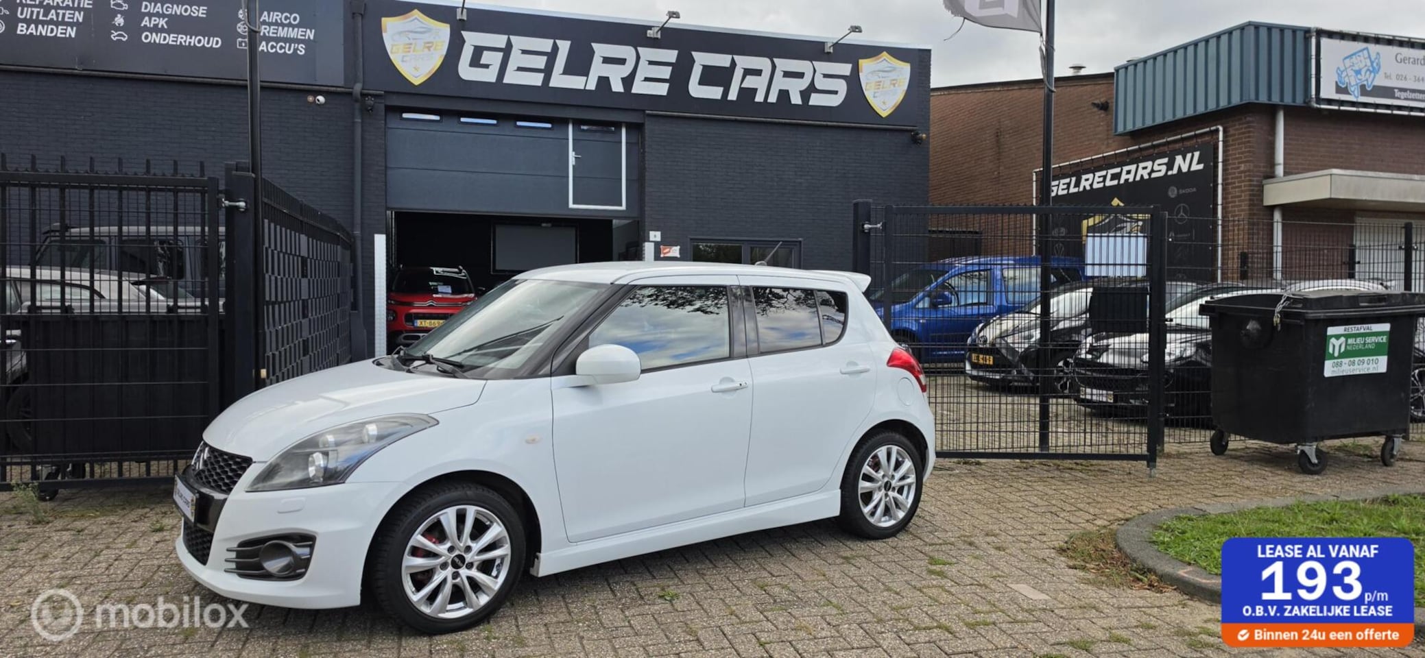 Suzuki Swift - sport 1.6 5D 2017 wit TOPSTAAT ! - AutoWereld.nl