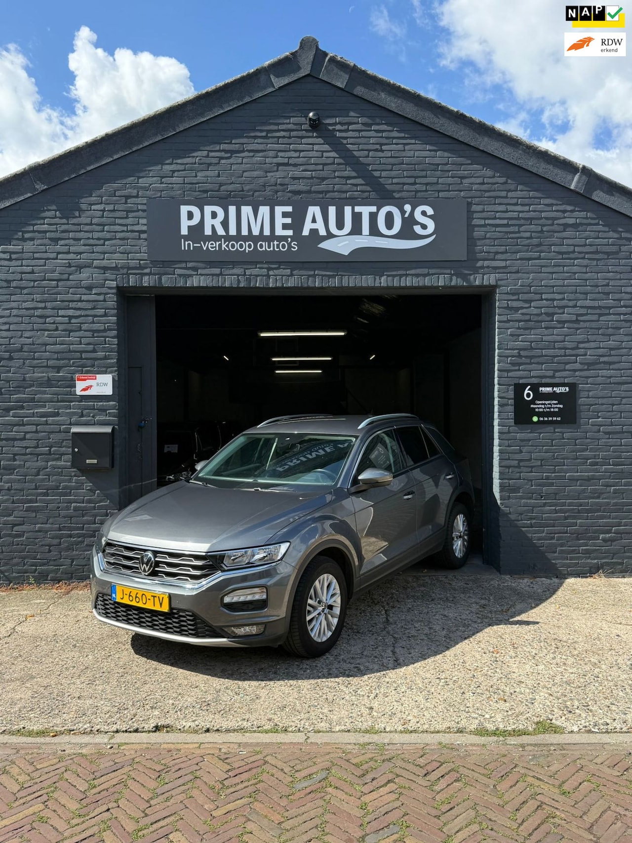 Volkswagen T-Roc - 1.0 TSI Style Climate Control| Parkeersens 2020 - AutoWereld.nl