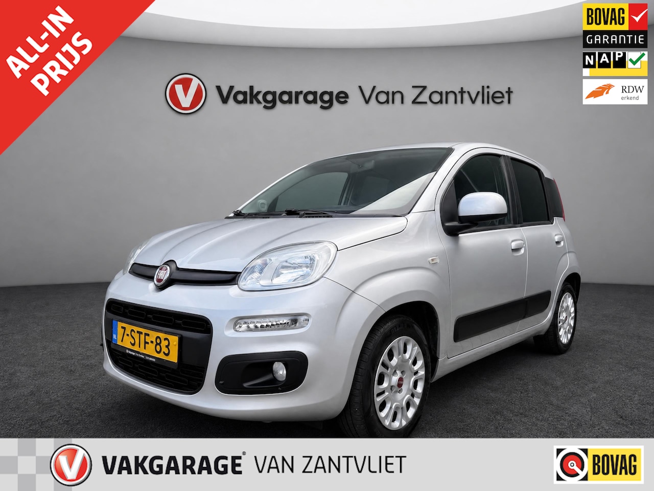 Fiat Panda - 0.9 TwinAir Lounge 0.9 TwinAir Lounge (12 mnd BOVAG-garantie) - AutoWereld.nl