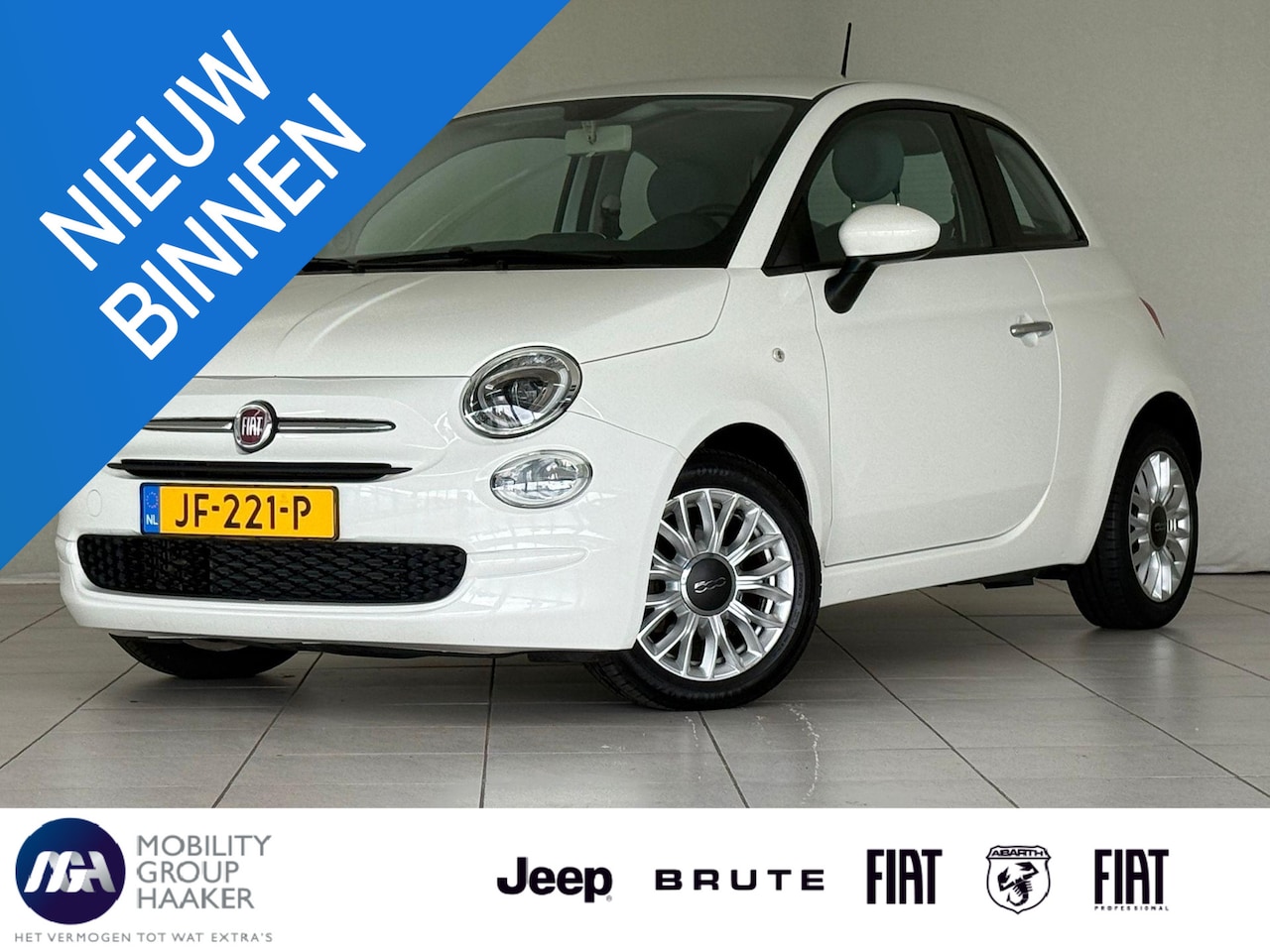 Fiat 500 - 0.9 TwinAir Turbo Popstar | Airco | Elektrische Ramen Voor | LM-Velgen - AutoWereld.nl