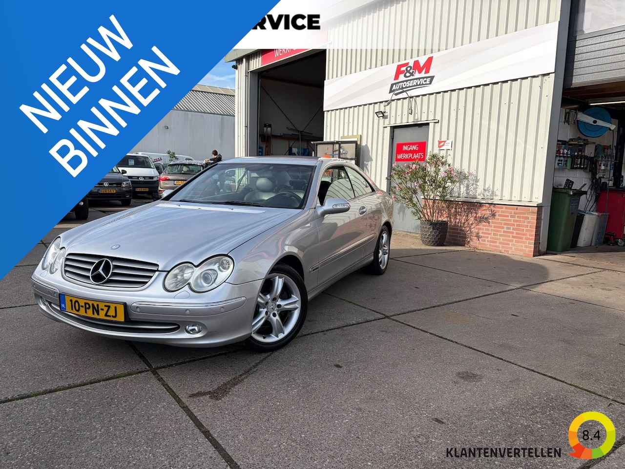 Mercedes-Benz CLK-klasse Coupé - 240 Elegance Clima, cruise, leder, stoelverwarming, pdc - AutoWereld.nl
